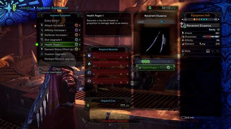 mhw health regen 2.